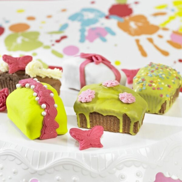 Backform Brownie 12er Set Pastel Mix von Lurch – Bild 2