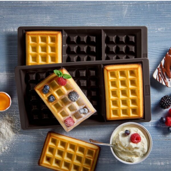 Backform Waffel 3fach 2er Set von Lurch – Bild 3