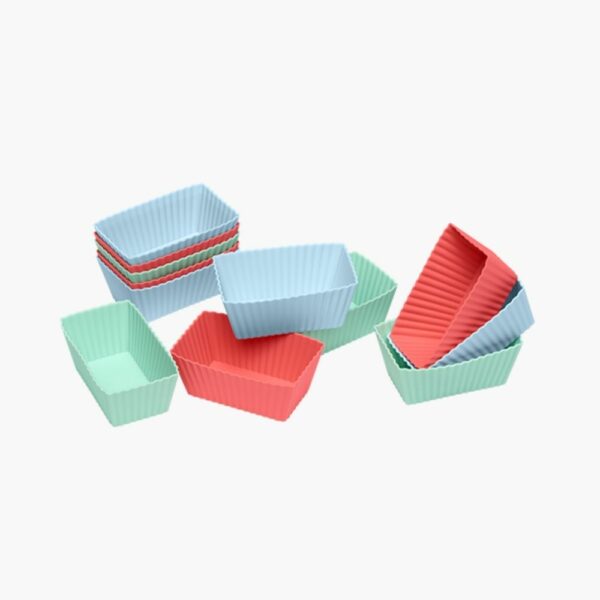 Backform Brownie 12er Set Pastel Mix von Lurch