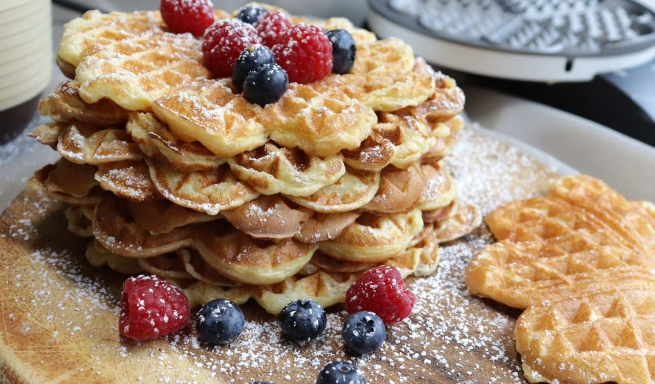 Herzhafte und Süße Waffeln