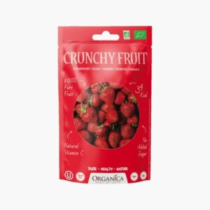 Gefriergetrocknete Bio-Erdbeeren von Organica