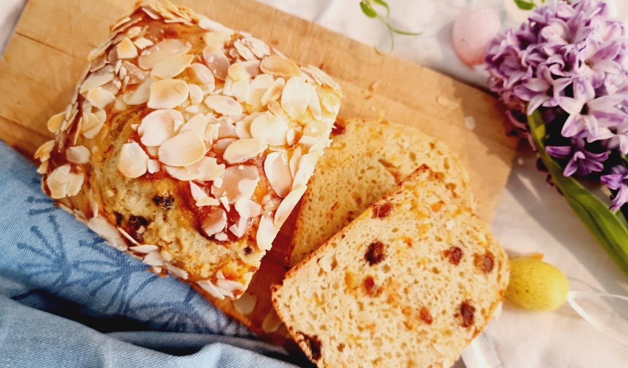 Leckeres und fruchtiges Osterbrot