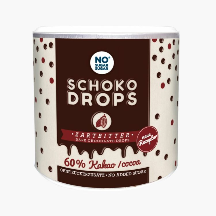 Zartbitter Schoko-Drops - Wölkchenbäckerei