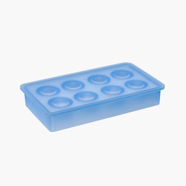 Eisformer Kugeln Ø3cm für 8 Eiswürfel Silikon eisblau von Lurch – Bild 3