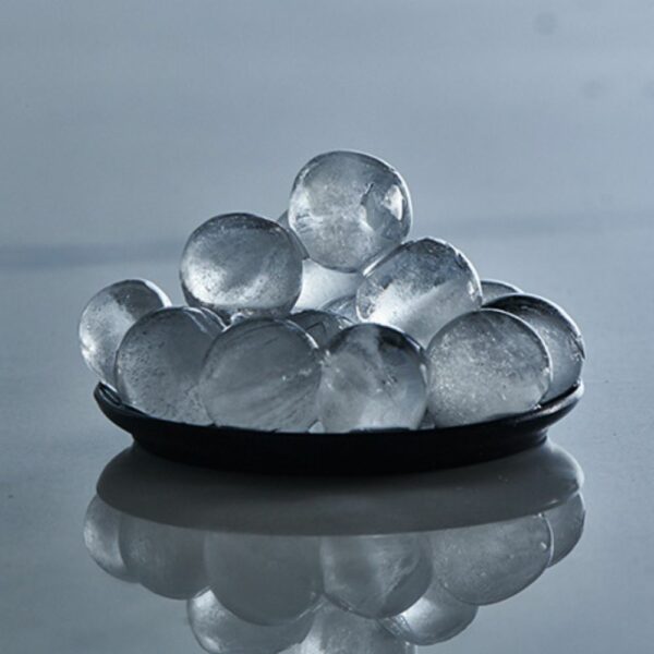 Eisformer Kugeln Ø2cm für 32 Eiswürfel Silikon eisblau von Lurch – Bild 4