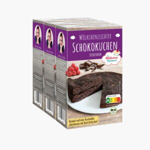 Bio Backmischung "Schokokuchen" 3er Pack