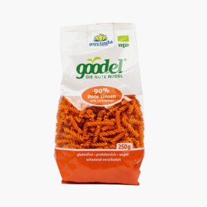 Goodel Spirelli Rote Linse - Leinsaat, glutenfrei von Govinda