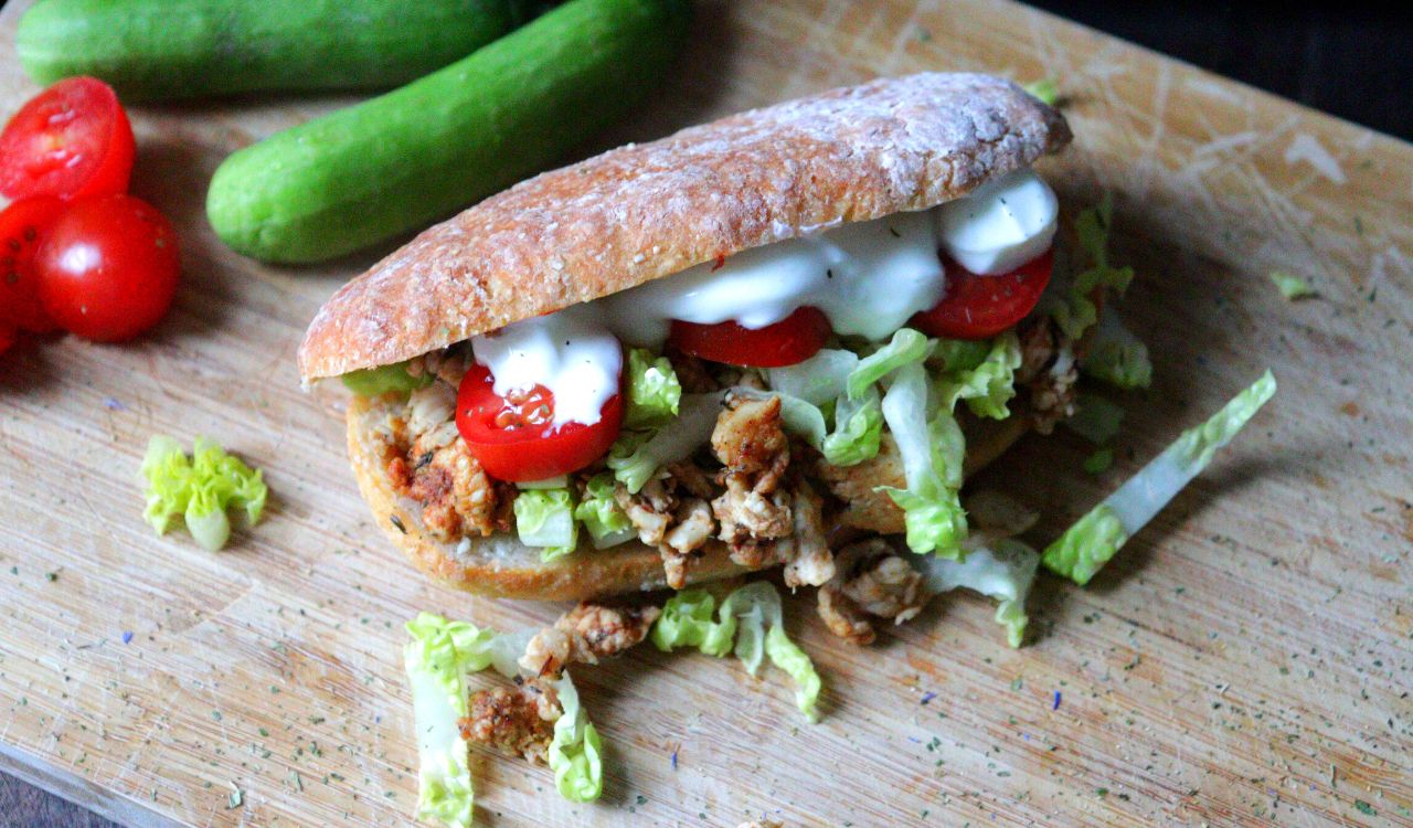Wölkchenleichter Hähnchendöner