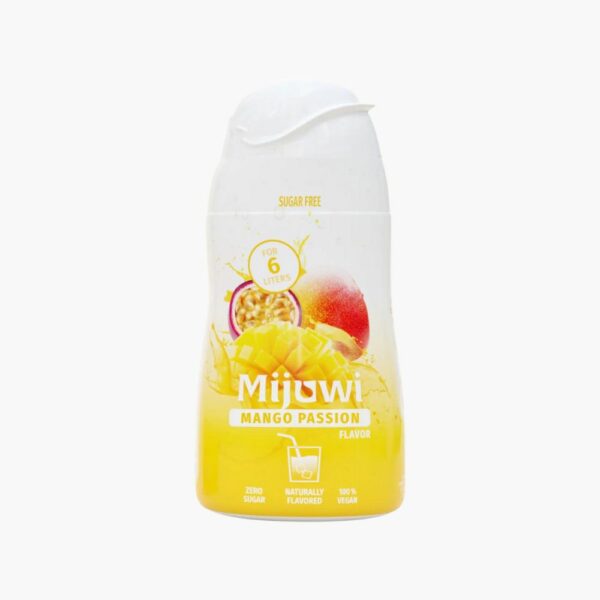 Mango + Passion Sirup ohne Zucker und Kalorien von Mijuwi !!! MHD 28.02.2025 !!!
