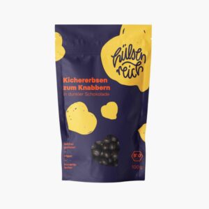 Bio Kichererbsen zum Knabbern - In dunkler Schokolade