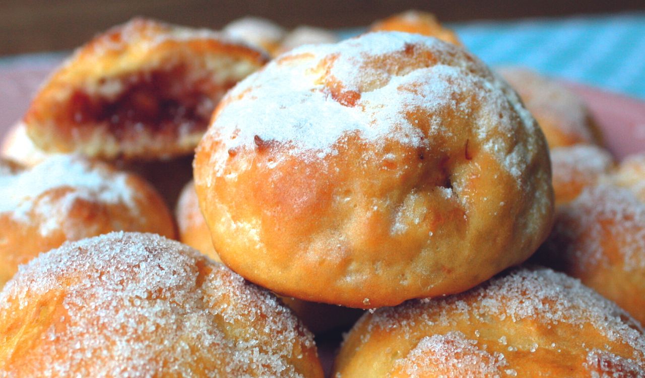 Zuckerarme Berliner / Krapfen