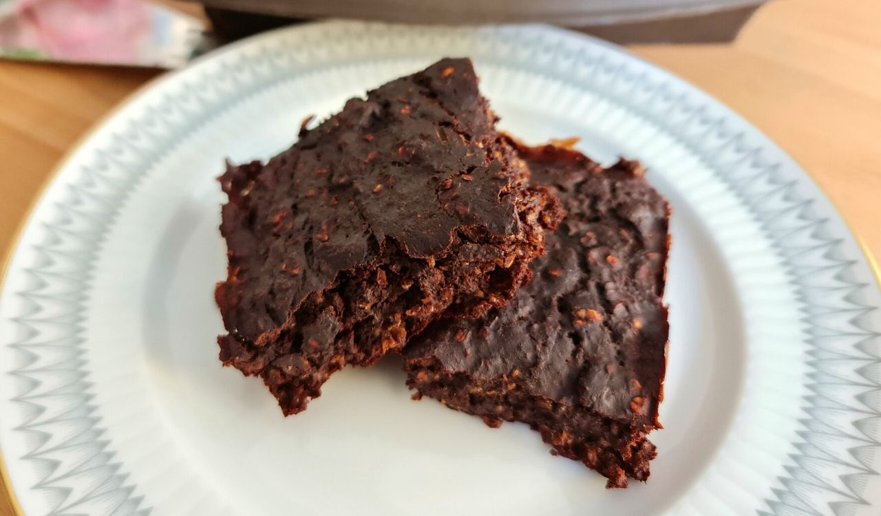 Gesundes Bananen-Schoko-Brownie