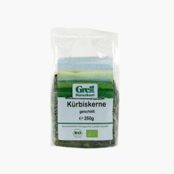 Bio Kürbiskerne geschält von Grell Naturkost